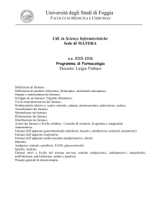 Laurea di Infermieristica “B” - Facoltà di Medicina e Chirurgia