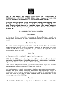 ordine del giorno upi