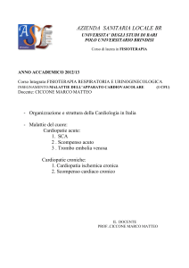 Malattie dell`Apparato Cardiovascolare