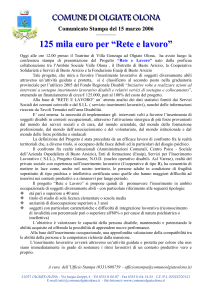 conf_rete_lavoro - Comune di Olgiate Olona