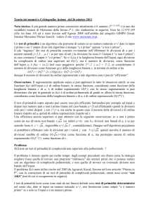 Teoria della “Big-O” - Matematica e Informatica
