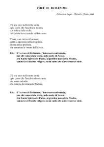 voce di betlemme