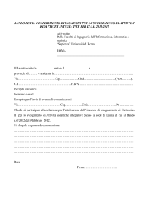 domanda%20elettronica%20II - Ingegneria dell`informazione