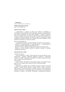 Matematica
