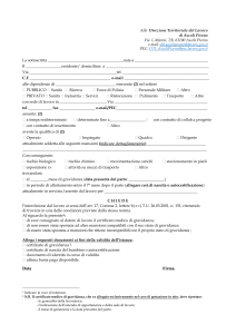 APL-Mod 3 - Ministero del Lavoro e delle Politiche Sociali