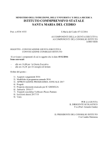 Consiglio Istituto - IC "Borsellino"