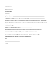 autorizzazione studenti minorenni_La Sapienza