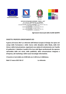 Orientamento IED - Perito-Levi