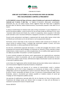 Comunicato Stampa