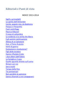 Indice 2013-2014 - Divina Consolatio