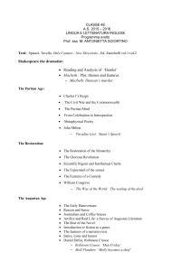 CLASSE 4E A.S. 2015 – 2016 LINGUA E LETTERATURA INGLESE