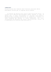 Con decreto del Ministro del lavoro e delle politiche sociali di