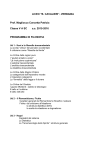 Liceo Cavalieri - Sito del liceo cavalieri di verbania