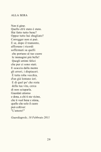 Alla sera - Cominoweb
