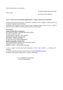 invito corso Lingua e cultura dei rom abruzzesi