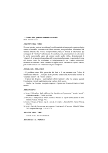 Teoria della giustizia economica e sociale