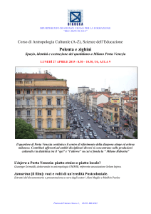 DIPARTIMENTO DI EPISTEMOLOGIA
