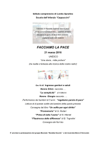 facciamo la pace
