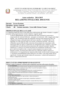 4B - Liceo "Piccolomini"