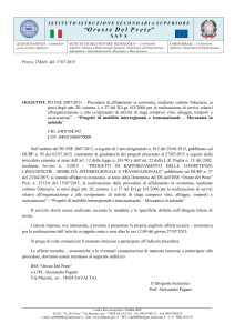 Lettera d`invito - Del Prete