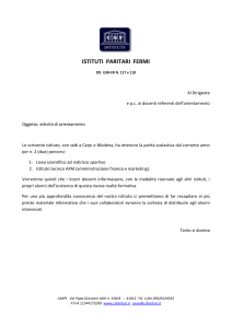 csf carpi liceo sportivo e tecnico commercio