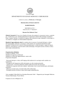 UNIVERSITA* degli STUDI di FOGGIA