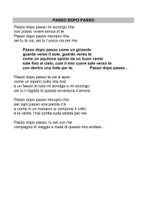 passo dopo passo - Coro Perseveranza