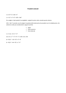 Studiare per schemi:esempio 1