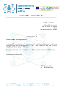 Liceo scientifico e liceo scientifico OSA - "FERMI"