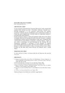 Storia della critica d`arte (I modulo)