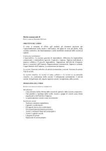 Società di capitali e società cooperative