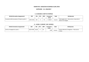 CdD del 13.7.2016 - Università degli Studi di Cassino