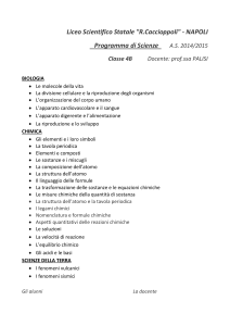 Scienze_4B - Liceo Caccioppoli