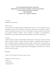 Programma - Sede di Brindisi