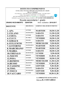 Scuola secondaria I grado
