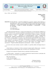 Lettera d`invito - Del Prete