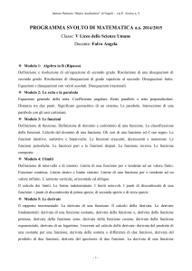 Istituto Paritario *Maria Ausiliatrice* di Napoli * via E. Alvino n. 9