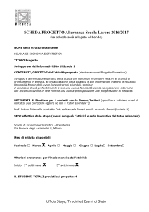 Sviluppo servizi informativi Sito di Scuola