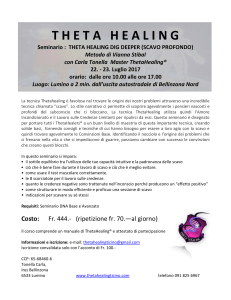 THETA HEALING DIG DEEPER (SCAVO PROFONDO) Metodo di