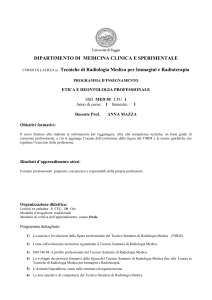 UNIVERSITA* degli STUDI di FOGGIA