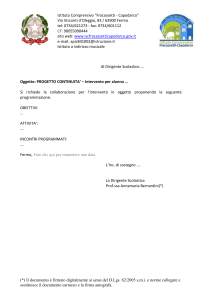 richiesta collaborazione orientame