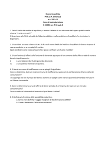 Economia politica Prof.sa A. Simonazzi a.a. 2012