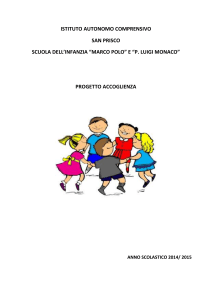 progetto accoglienza