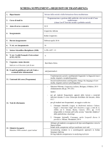 LUMSA - FACOLTÀ DI GIURISPRUDENZA - A