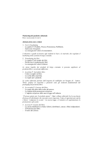 Marketing del prodotto editoriale