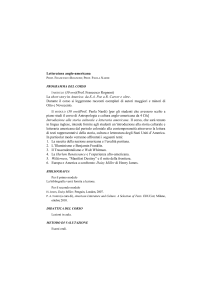 Letteratura anglo-americana
