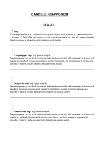 candele giapponesi