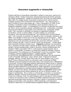 Assumere augmentin e nimesulide
