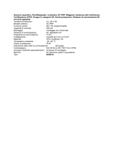 Sensore capacitivo, Parallelepipedo, in plastica, DC PNP, Maggiore