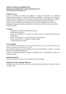 rtf - Facoltà di Economia